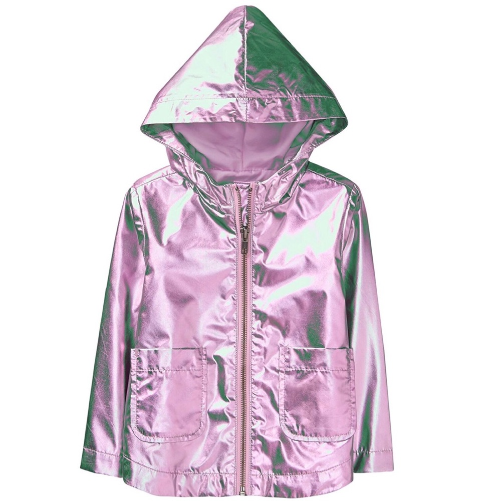 Crazy 8 Iridescent hooded jacket